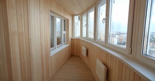 Отделка, остекление, утепление балконов в Георгиевске от 205 руб. м/2.